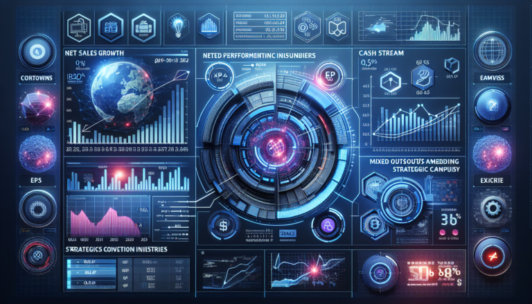 Financial dashboard showcasing Henry Schein's Q3 2024 performance with graphs and AI analysis tools.